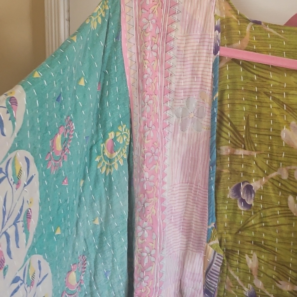 Kantha Kimono 3X - Picture 6 of 7